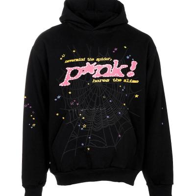 Pink Black Spider Hoodie