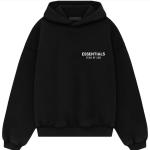Fleece Black Hoodie